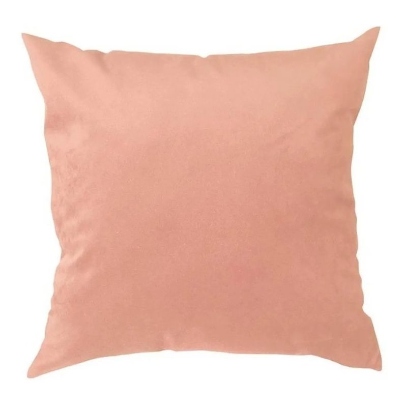 GENERICO - Cojin Terciopelo Liso Velvet Salmon- S4144S