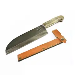 AL FILO DEL GAUCHO - Machete Rústico Template Parrillero Chico