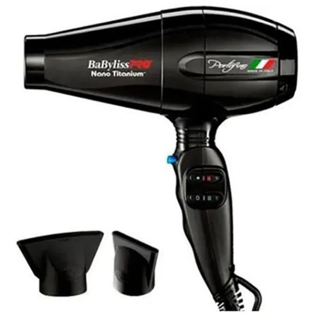 BABYLISS PRO - Secador Portofino Black Motor Italiano Babylisspro