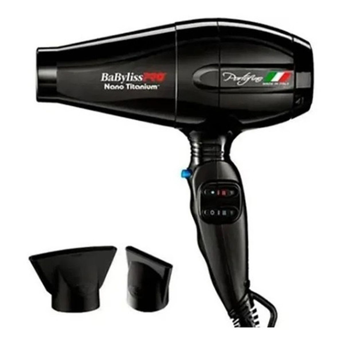 BABYLISS PRO - Secador Portofino Black Motor Italiano Babylisspro