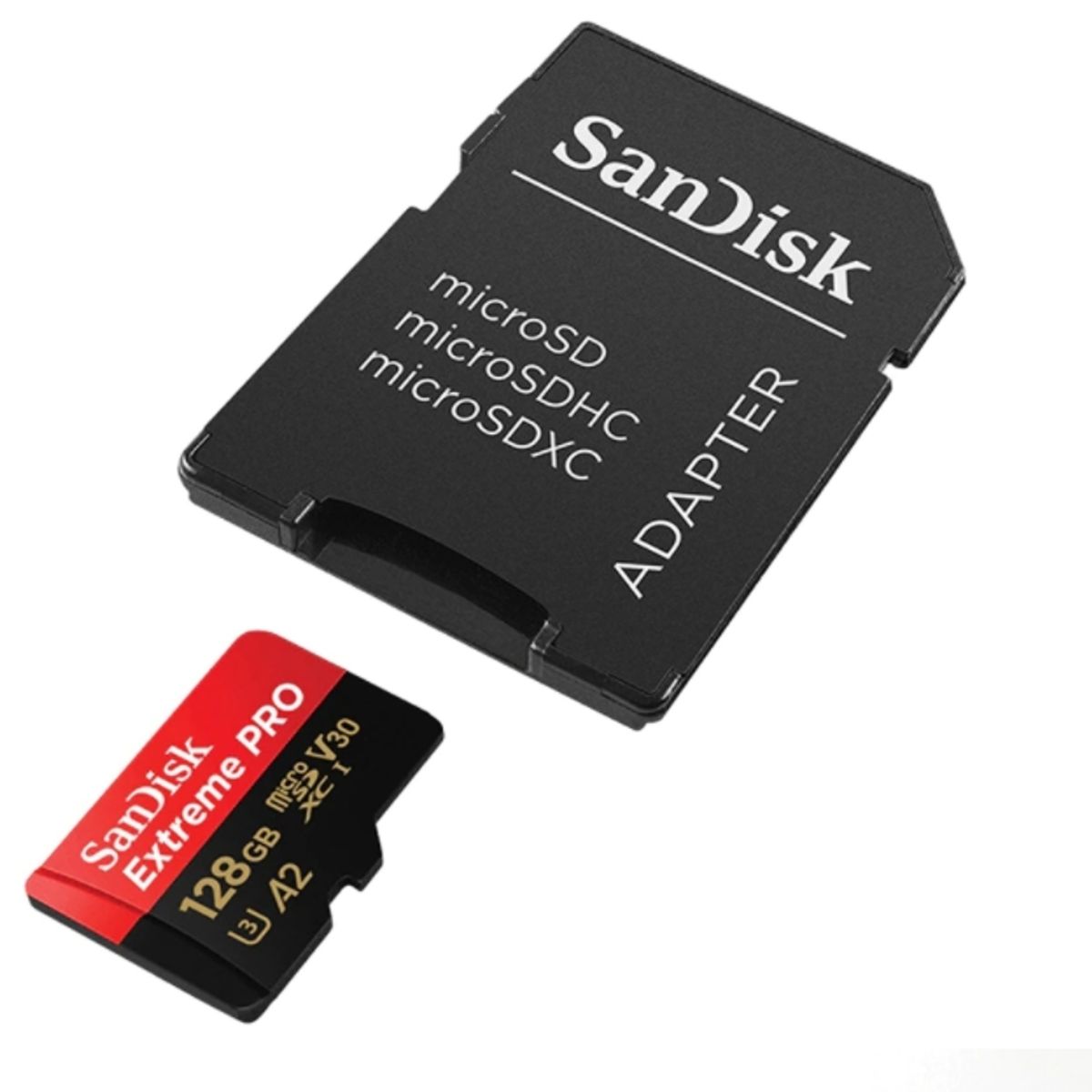 SANDISK - Memoria Sandisk Micro SD 128 GB Extreme Pro