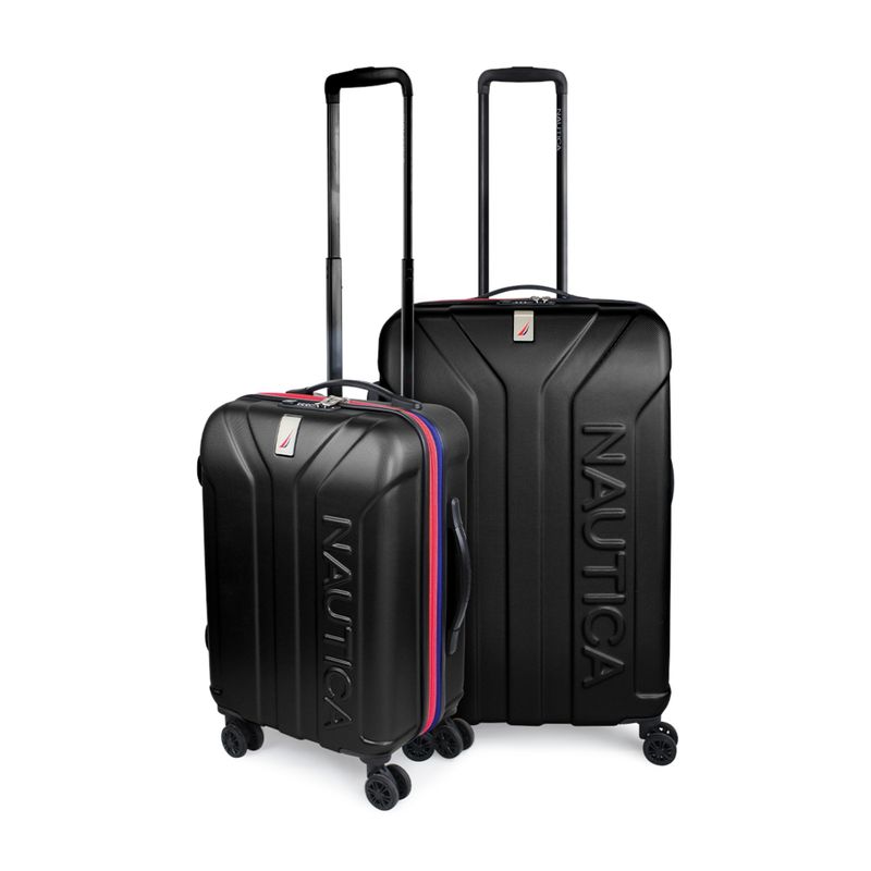NAUTICA - Pack 2 maletas S+M Prime negra NAUTICA