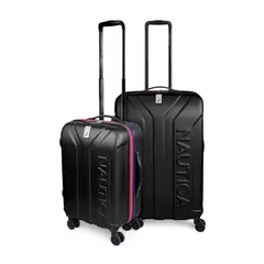 NAUTICA - Pack 2 maletas S+M Prime negra