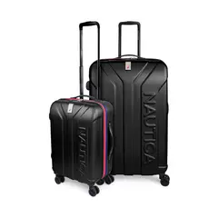 NAUTICA - Pack 2 maletas S+L Prime negra