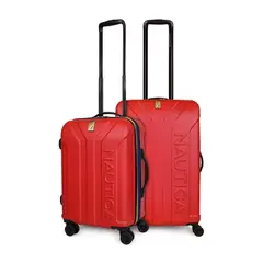 NAUTICA - Pack 2 maletas S+M Prime roja