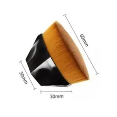 GENERICO - Brocha Cepillo Ovalada Para Aplicar Maquillaje Base