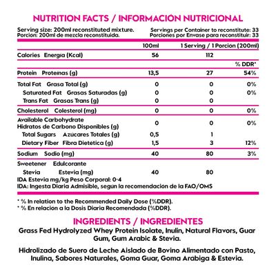 Imagen 2 del producto Proteína Hidrolizada 2,3 LB Pie limón + Creatina Monohidrato 300gr