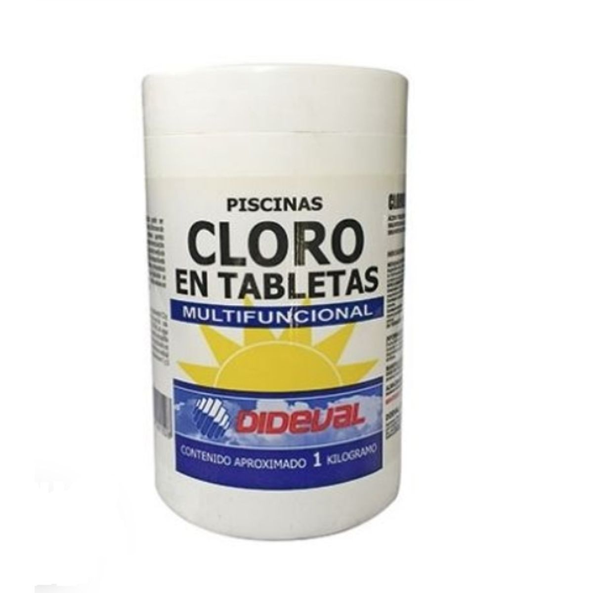 GENERICO - Cloro en tabletas para piscinas 1kg Triple acción