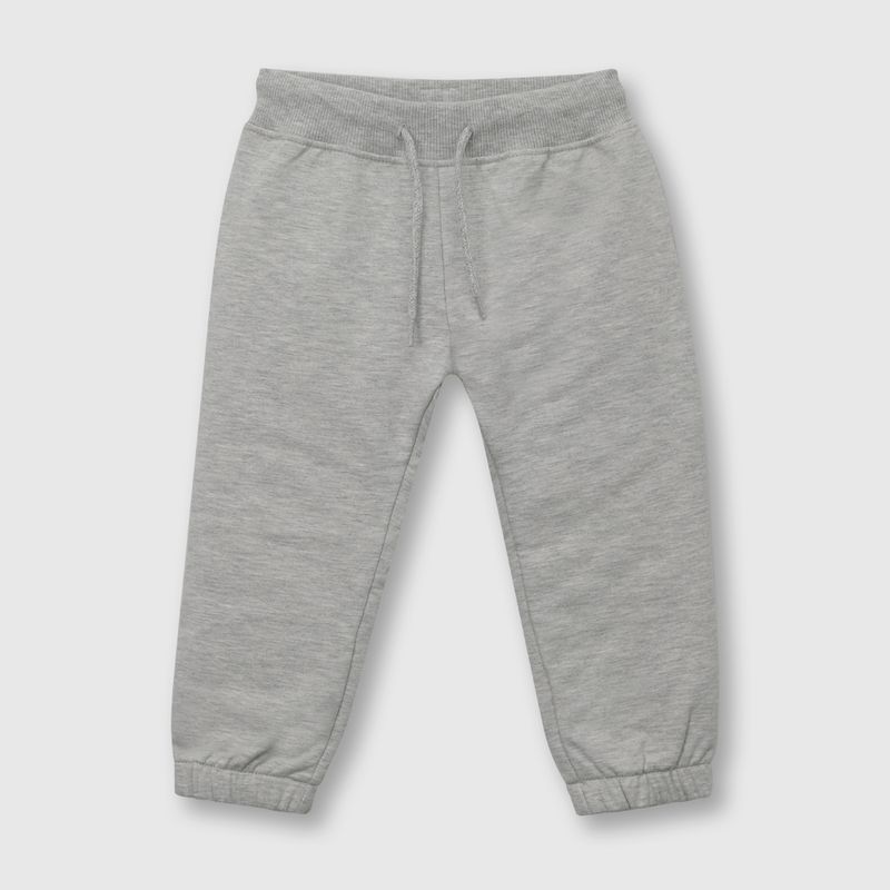 COLLOKY - Pantalón de bebé niña de buzo gris (3 a 36 meses)