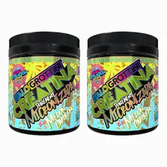 ITALO GROTTINI - 2 Creatinas Monohidrato Doblemente Micronizadas 80 SV c/u -Melón