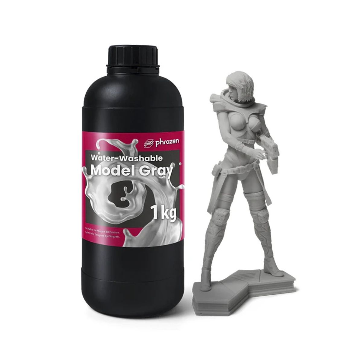 PHROZEN - Resina Phrozen Model Gray Water-Washable