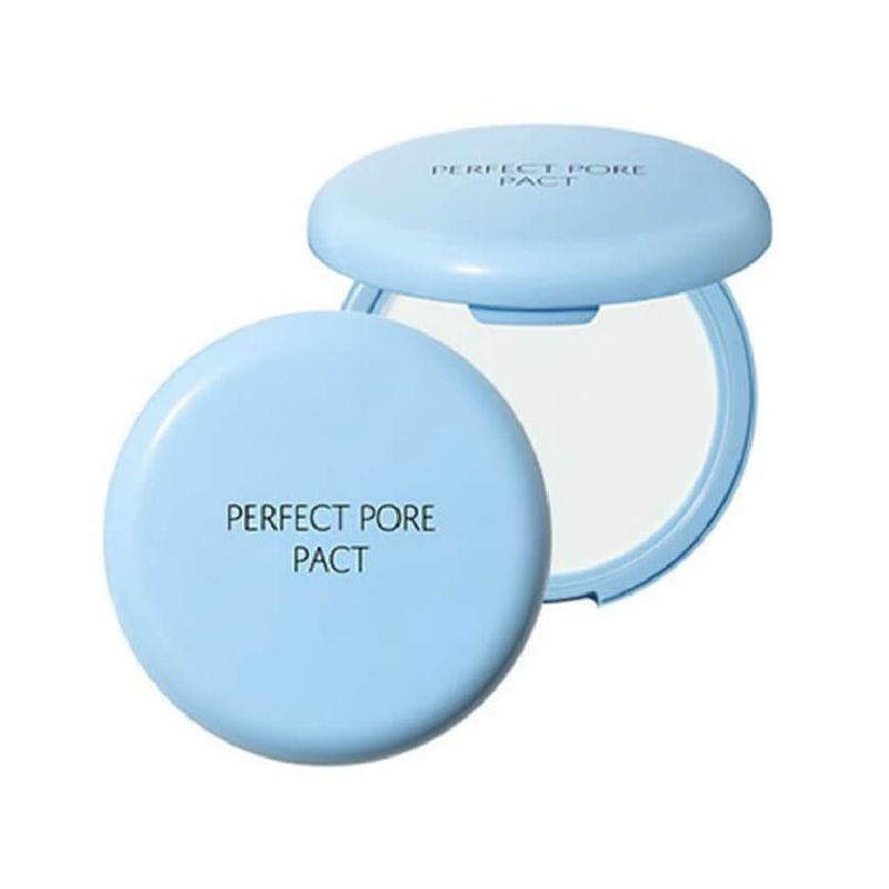 THE SAEM - Polvo compacto matificante traslúcido Perfect pore pact The Saem Cosmética Coreana