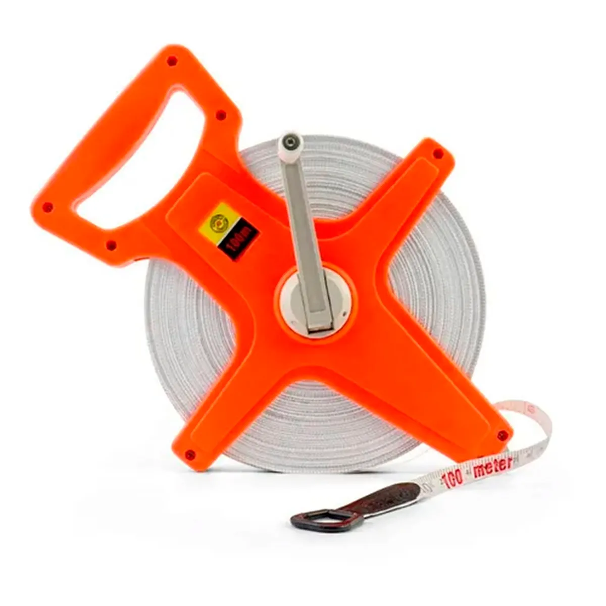 ESHOPANGIE - Huincha Cinta Metrica 100 Metros Para Medir Con Manilla y Jalador