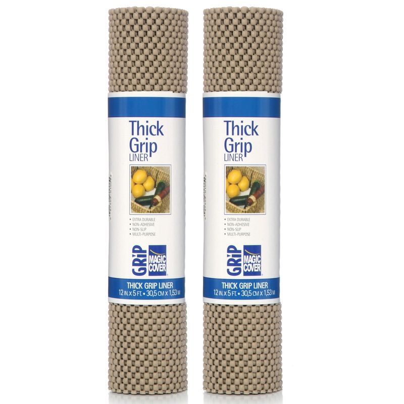 CONTACT - Pack 2 Rollos Malla Antideslizante Taupe 30x152 05F-127950