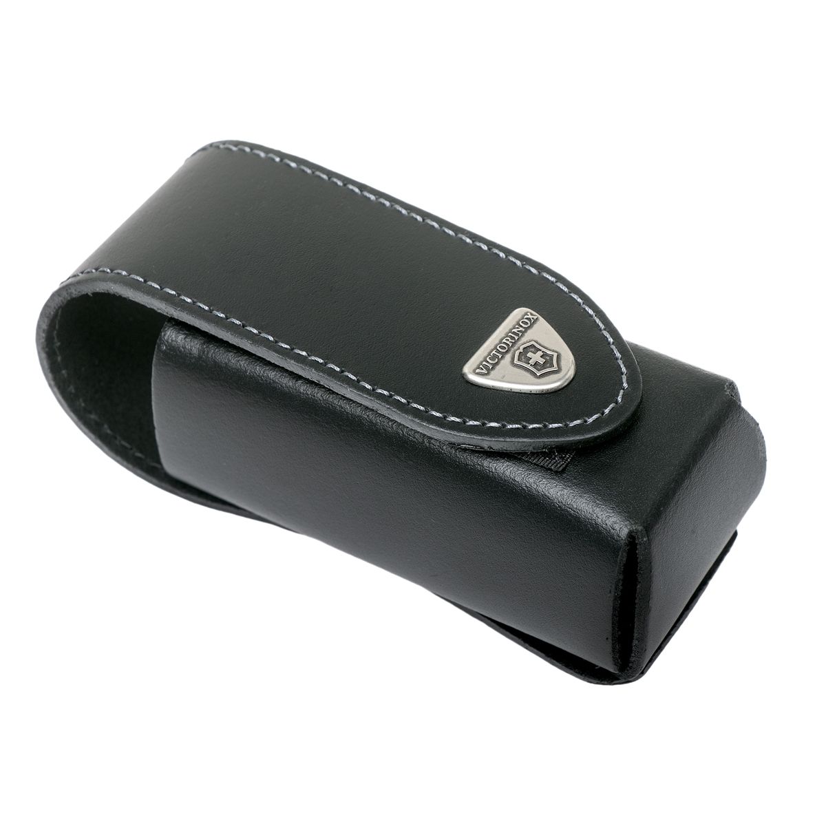 VICTORINOX - Estuche de cuero negro SwissTool Plus para cinturón
