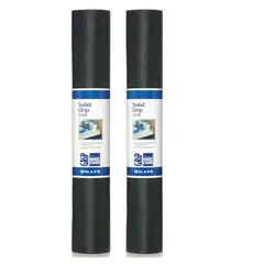 CONTACT - Pack 2 Rollos Vinilo Antideslizante Negro 45x122cm 04F-187110