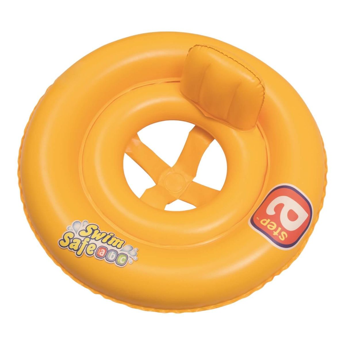 BESTWAY - Flotador Silla Bebé 2 Anillos Swimsafe 69Cm 1-2 Años Bestway