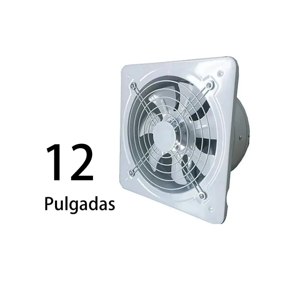 GENERICO - Extractor De Aire Industrial 12 Pulgadas 300mm 120w