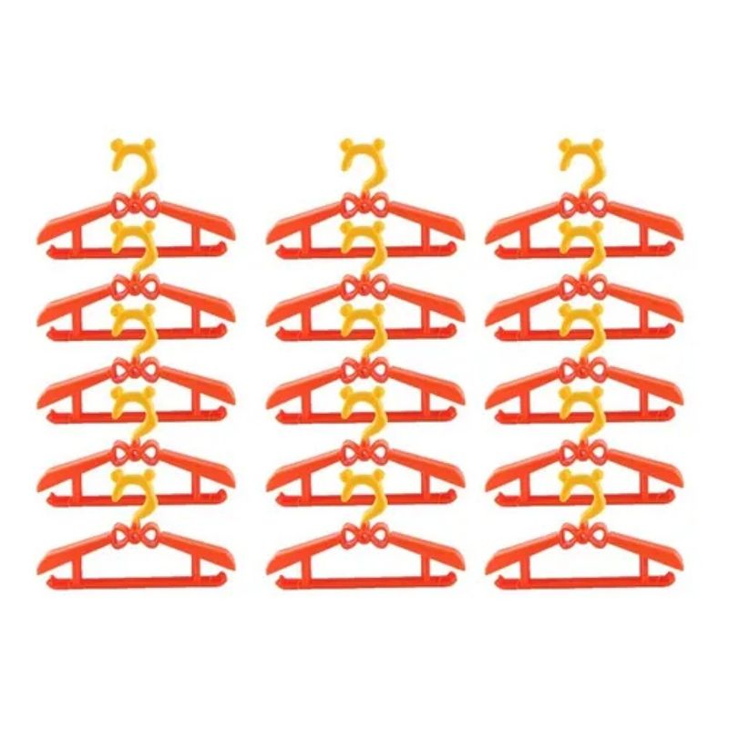 GENERICO - Set 15 Gancho Colgador Extensible Ropa Niño Bebé Winnie Pooh