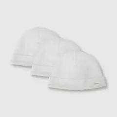 COLLOKY - Gorro de bebe 3 pack blanco_.