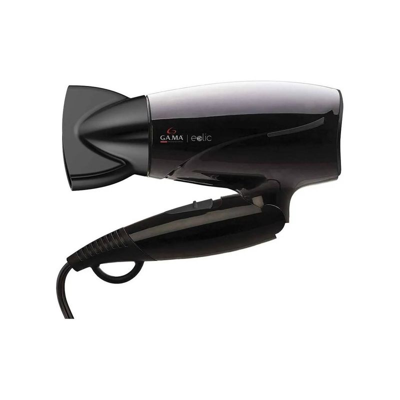 GAMA - Secador De Pelo Gama Mini Eolic Ion Ceramic Plegable 1600w Negro