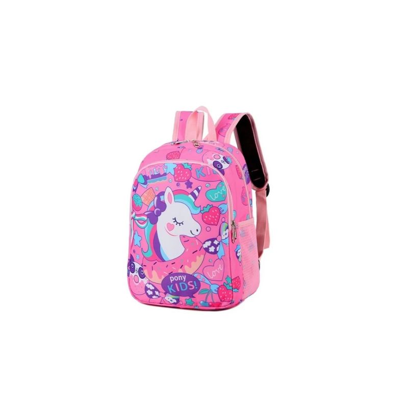 GENERICO - Mochila Unicornio Kids Impermeable Jardín Kindergarden Niñas