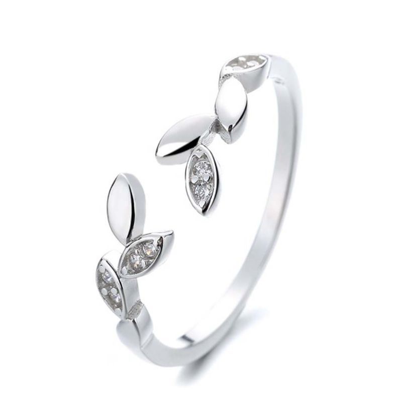 GENERICO - Anillo Plata 925 Espigas Simboliza Prosperidad Circones Mujer Joya