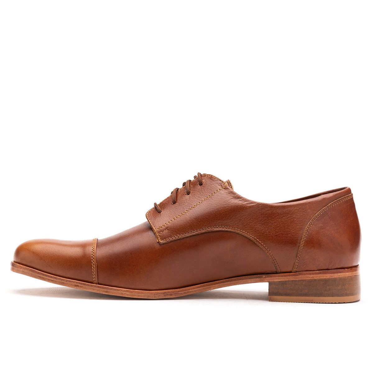 ACHA - Zapato Cuero Ciprés Café Acha