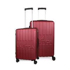 NAUTICA - Pack 2 maletas M+L Darsa burdeo
