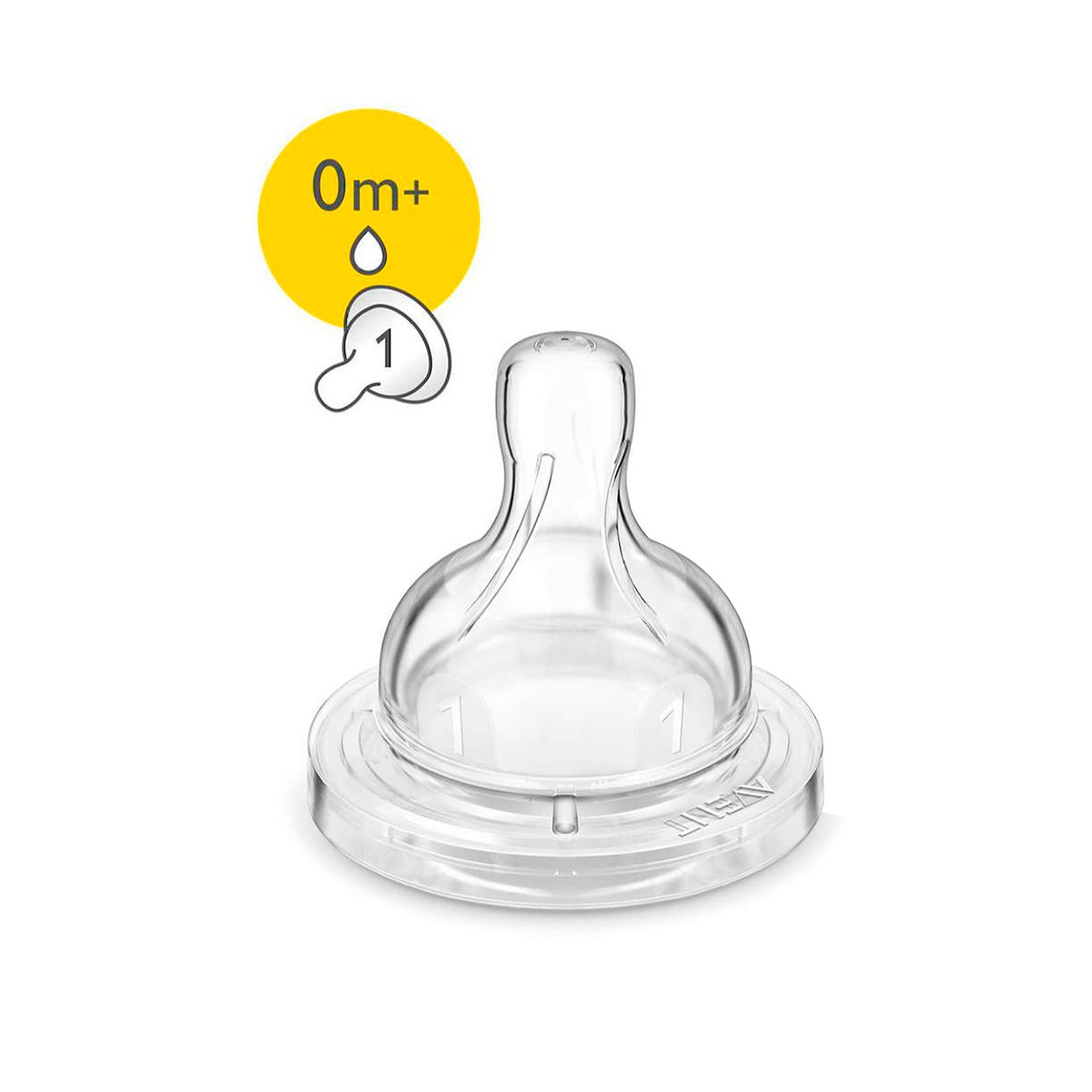 AVENT - Tetina Anticólicos Avent 0m+ Flujo recién nacido 1UN