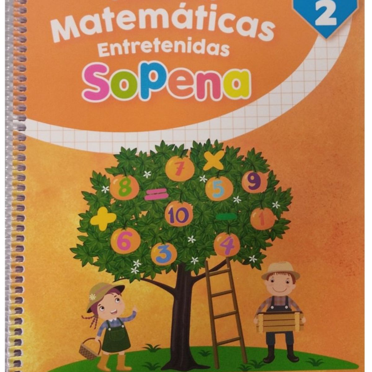 TOP10BOOKS - TEXTO Cuaderno De Matematicas Entretenidas 2 - Sopena