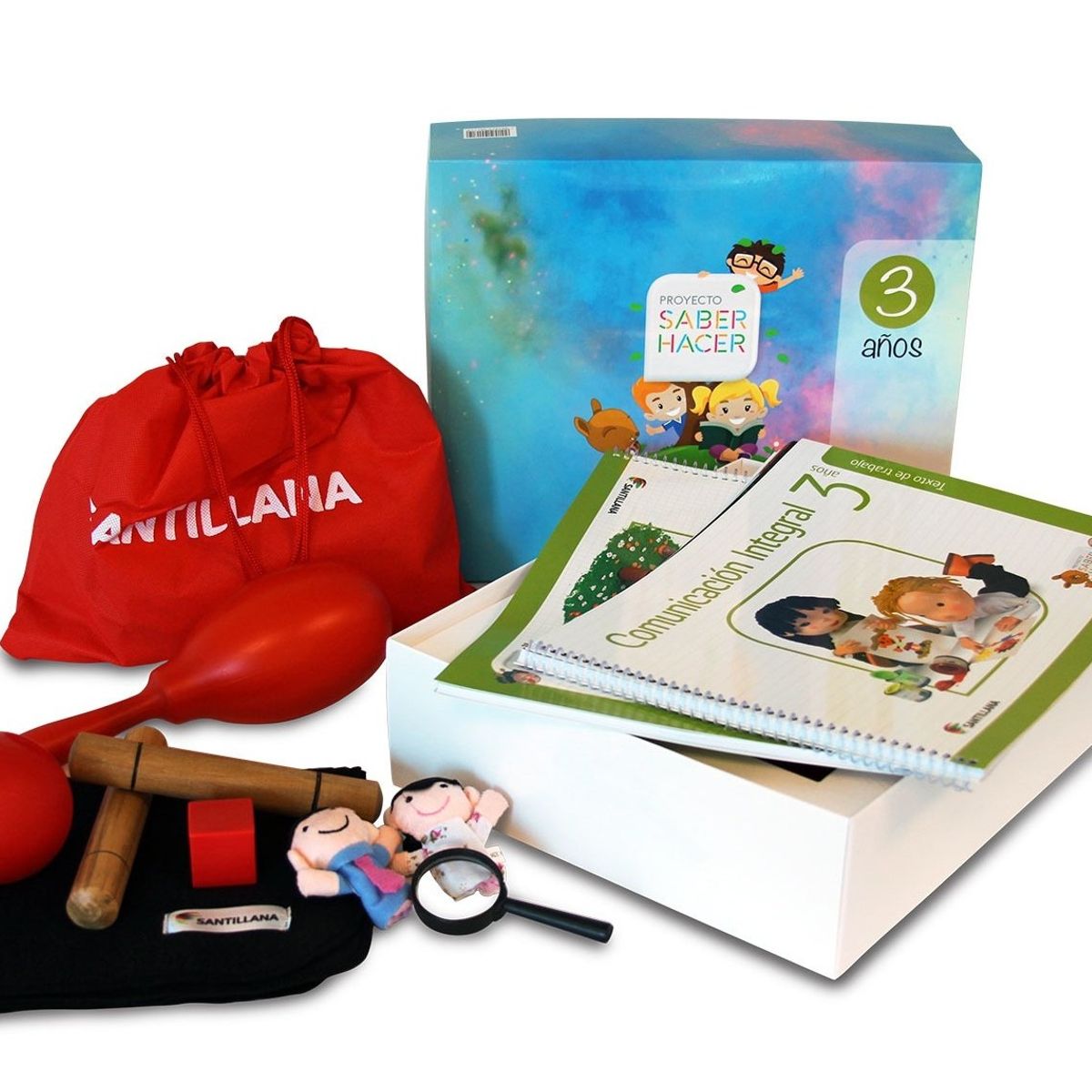 TOP10BOOKS - TEXTO Caja Parvulo 3 años Saber Hacer (libro Lenguaje Integrado + Libro De