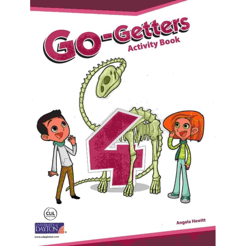 TOP10BOOKS - 4 PRI GO-GETTERS ACTIVITY BOOK - 4 BÁSICO. Editorial: Ediciones SM