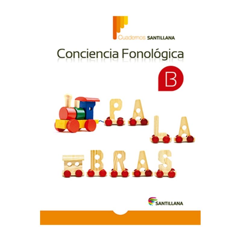 TOP10BOOKS - CUADERNO DE CONCIENCIA FONOLOGICA B - KINDER. Editorial: Santillana