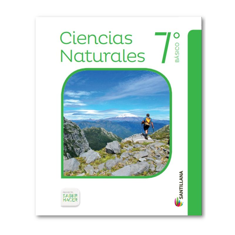 TOP10BOOKS - CIENCIAS NATURALES7 BÁSICO SABER HACER. Editorial: Santillana
