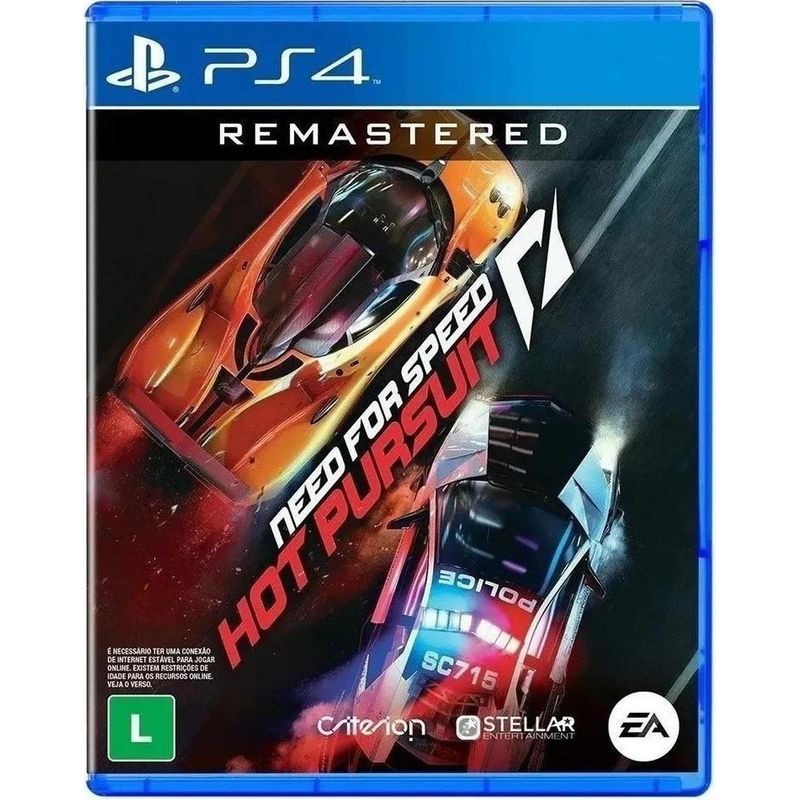 PLAYSTATION - Need For Speed Hot Pursuit Remastered Ps4 / Juego Físico