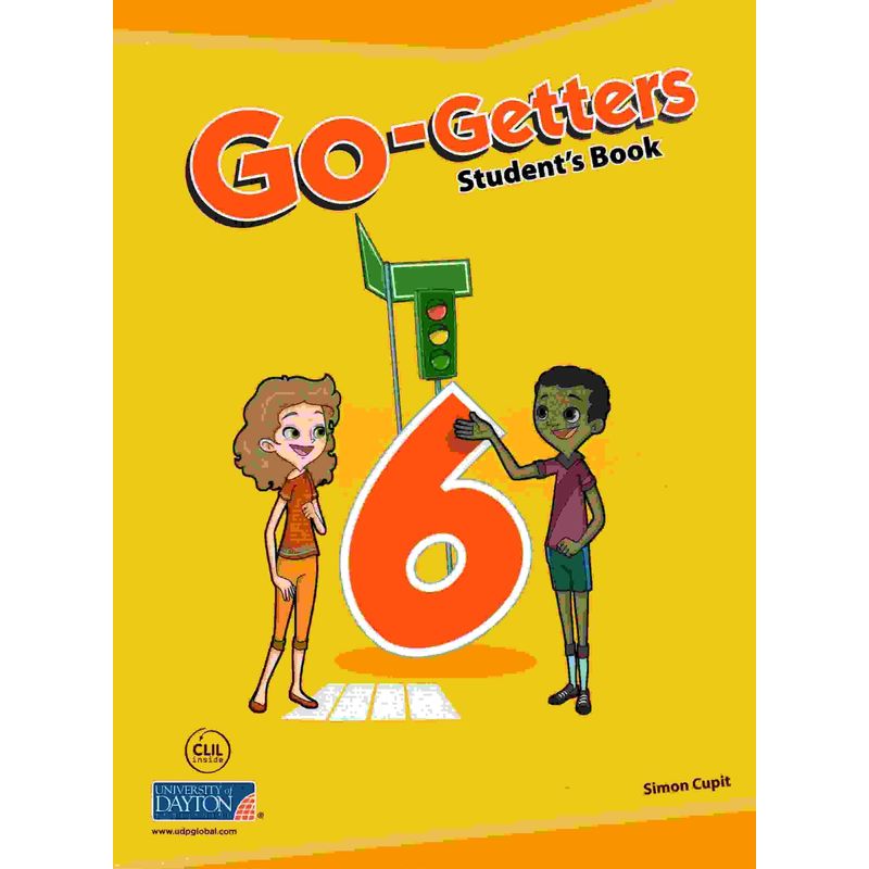 TOP10BOOKS - 6 PRI GO-GETTERS STUDENT'S BOOK - 6 BÁSICO. Editorial: Ediciones SM