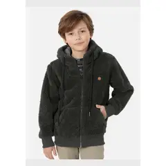 MAUI AND SONS - Poleron SOFT CLASSIC SHERPA Niño Verde