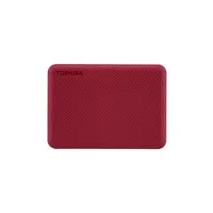TOSHIBA - Disco Duro Externo 4tb Canvio Advance Rojo