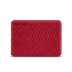 TOSHIBA - Disco Duro Externo 2tb Canvio Advance Rojo