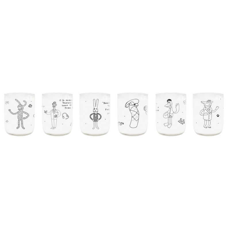 GREEN GLASS - Pack Estudio 31 Minutos Juegos de 6 Vasitos 200 Ml