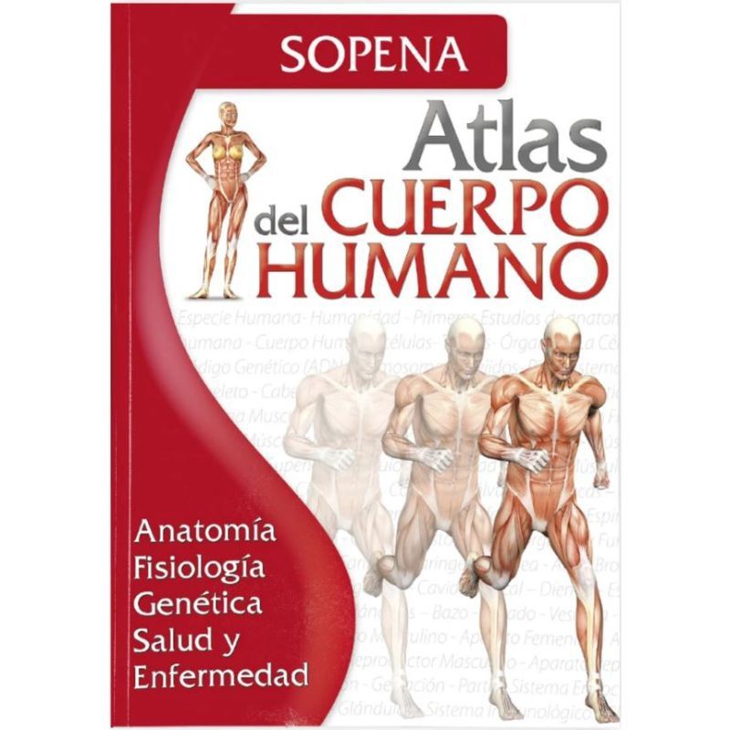 TOP10BOOKS - ATLAS DEL CUERPO HUMANO. Editorial: Sopena