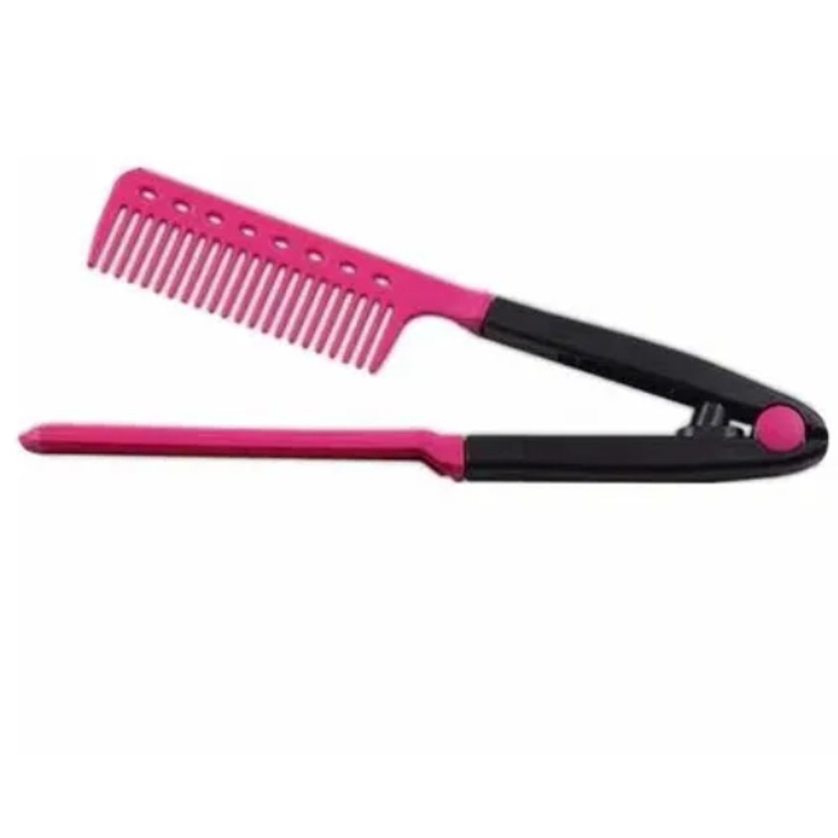 GENERICO - Pack 3 Peine Alisador Plástico Alisado De Keratina Fucsia
