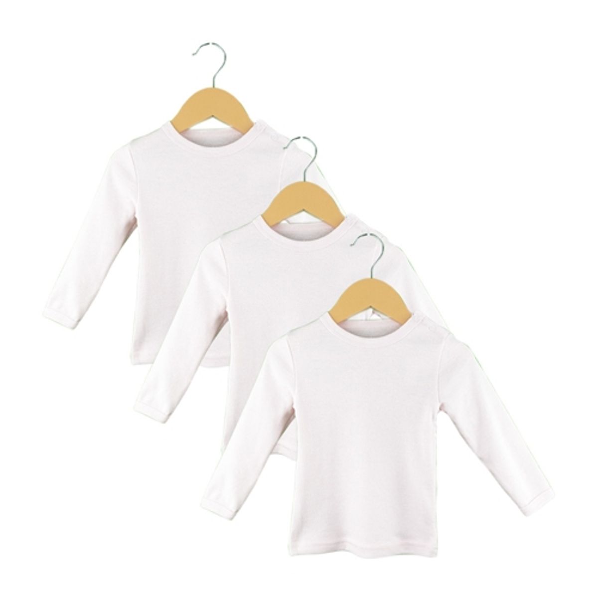PUMUCKI - Set De 3 Camisetas Lisas Blanco Niño Pumucki