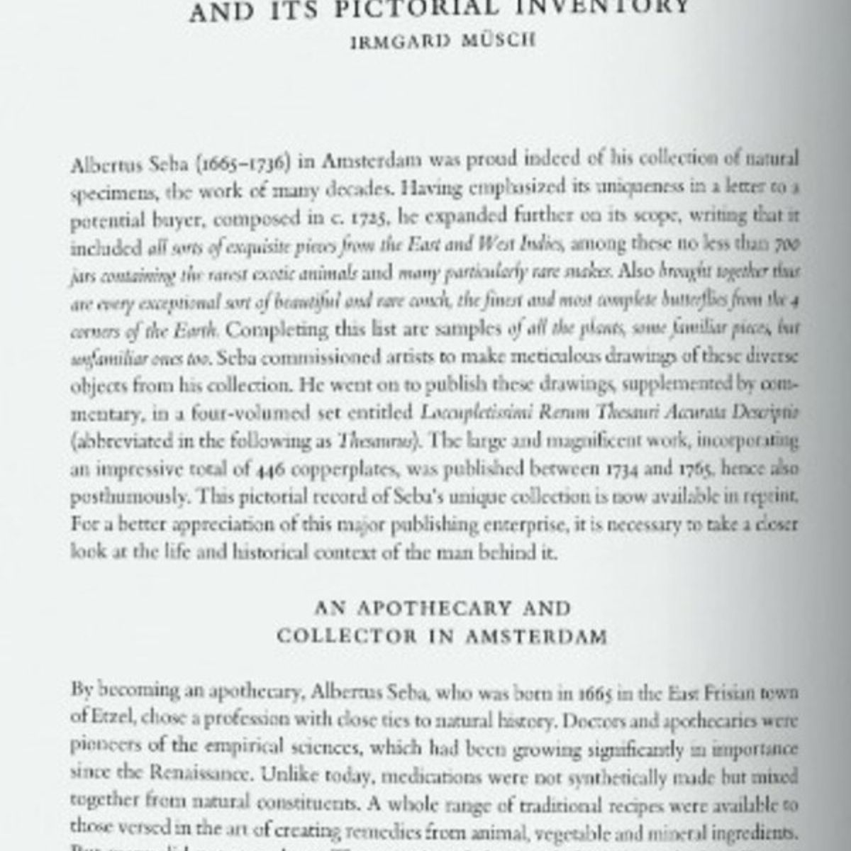 TASCHEN - 40 - Seba. Cabinet Of Natural Curiosities