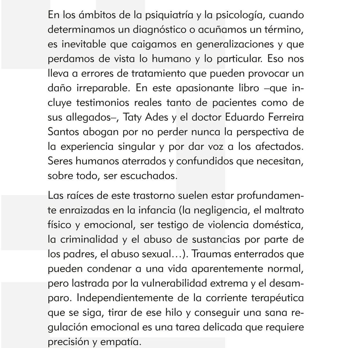 SIRIO EDITORIAL - Trastorno Límite De La Personalidad