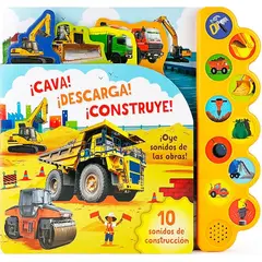 PARRAGON - Libro Sonoro - 10 Sonidos De Construccion. Cava!