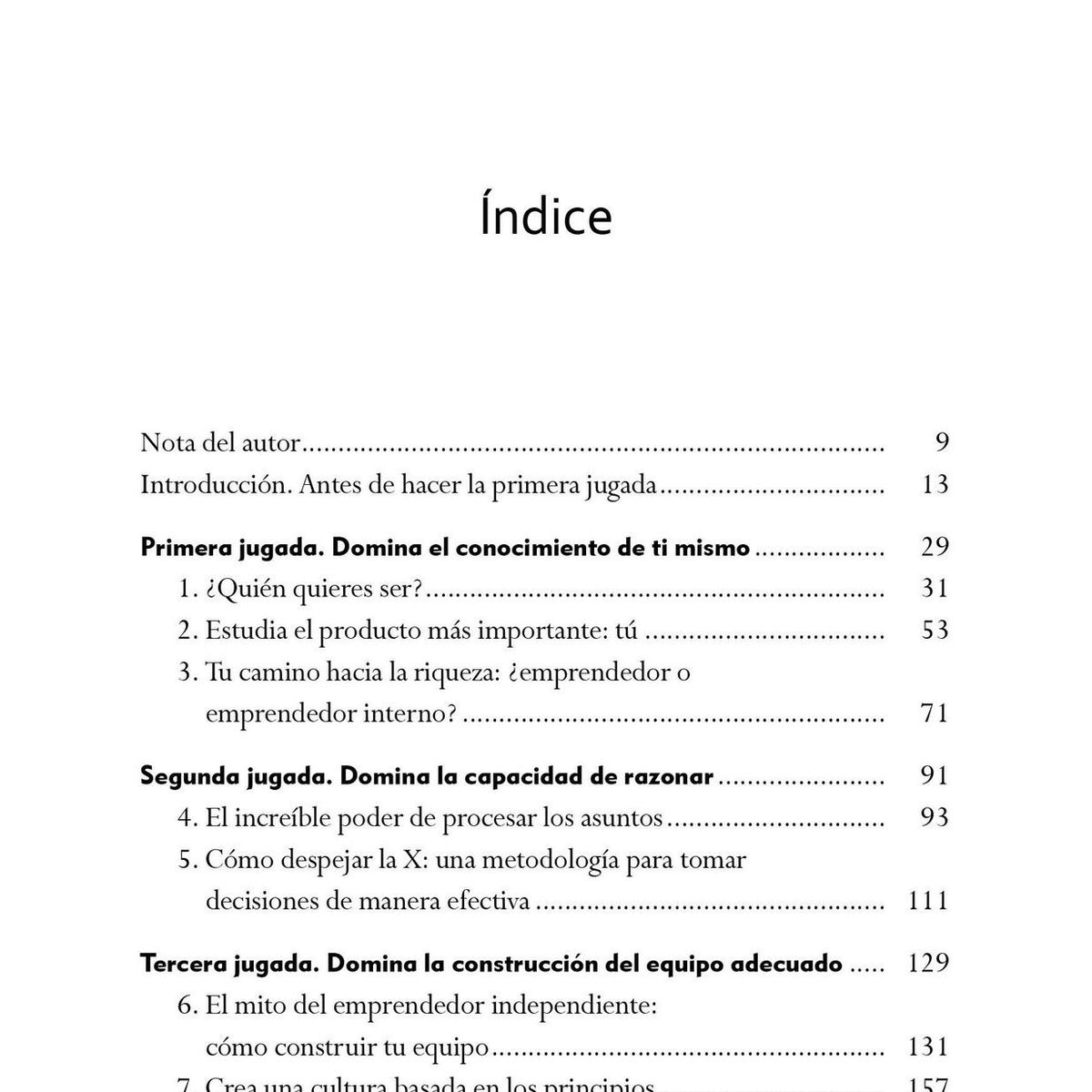 SIRIO EDITORIAL - Tus Próximas Cinco Jugadas