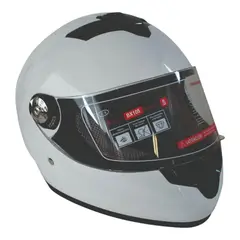 BEX - Casco Full Face Bx105 Talla L white Ceritificacion ECE