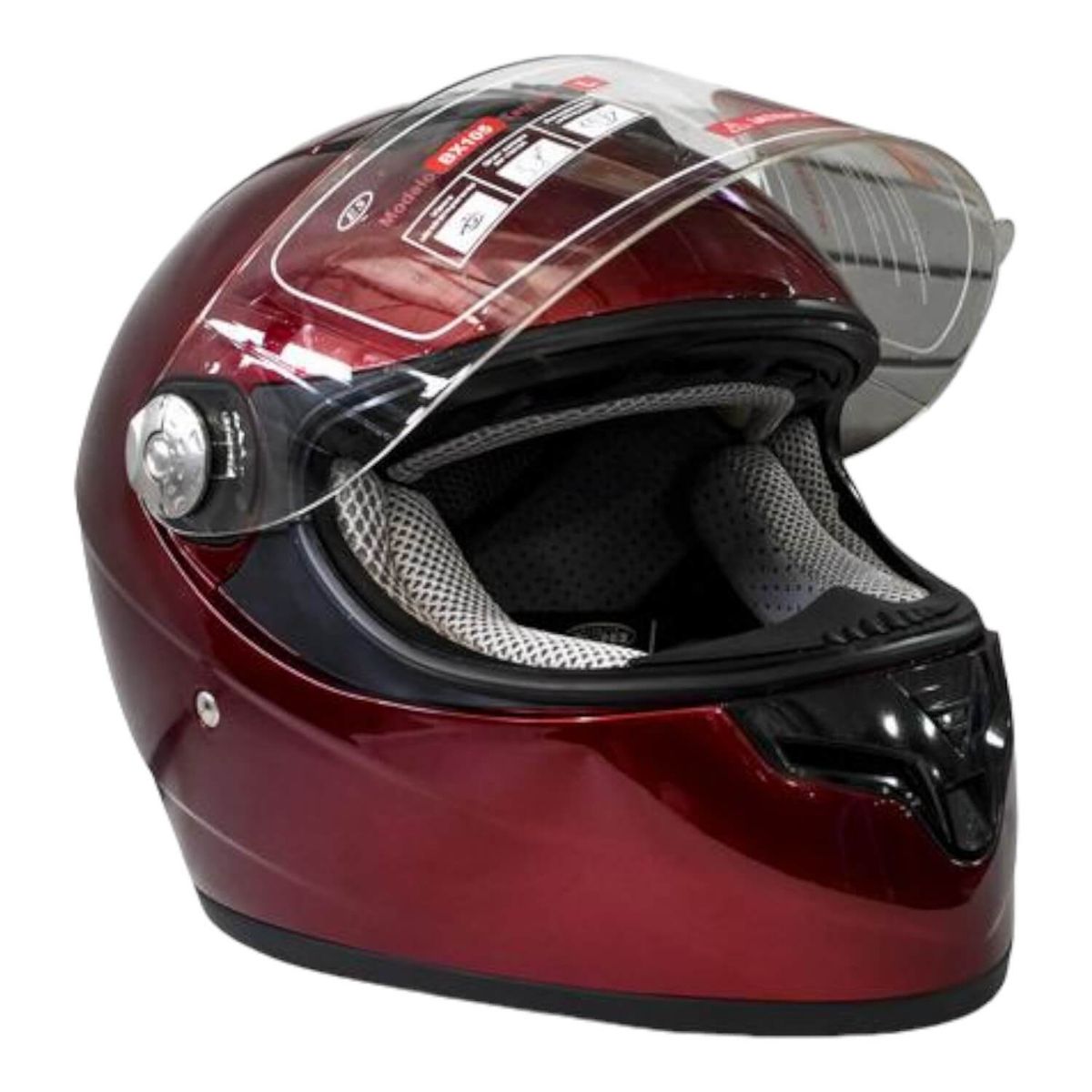 BEX - Casco Full Face Bx105 Talla M Burgundy Bex